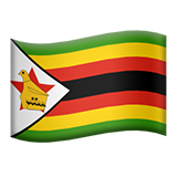 Zimbabwe Flag - Apple