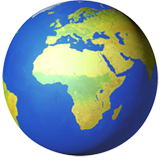 Globe Showing Europe-Africa - Apple