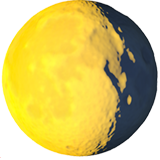 Waning Gibbous Moon - Apple