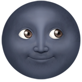 New Moon Face - Apple