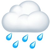 Cloud With Rain - Apple