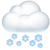 Cloud With Snow - Apple