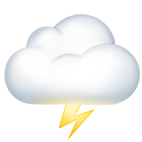 Cloud with Lightning - Apple
