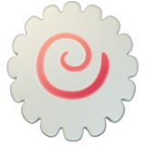 Fish Cake with Swirl - Apple