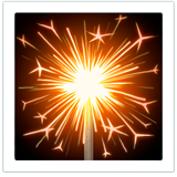 Firework Sparkler - Apple