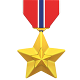 Military Medal - Apple