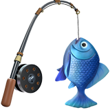 Fishing Pole - Apple