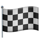 Chequered Flag - Apple