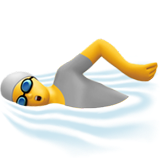 Person Swimming - Apple