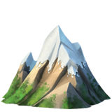 Snow-Capped Mountain - Apple