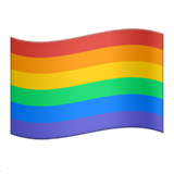 Rainbow Flag - Apple