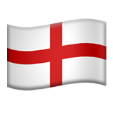 Flag: England - Apple