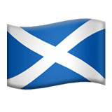 Flag of Scotland - Apple