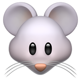 Mouse Face - Apple