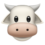 Cow Face - Apple