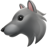 Wolf Face - Apple