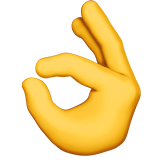 OK Hand - Apple
