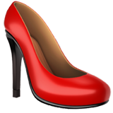 High-Heeled Shoe - Apple