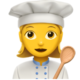 Woman Cook - Apple