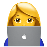 Woman Technologist - Apple