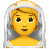 Bride With Veil - Apple