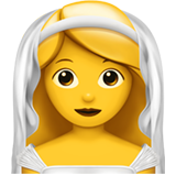 Bride with Veil - Apple