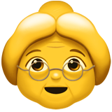 Old Woman - Apple