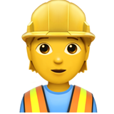 Construction Worker - Apple