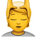 Person Getting Massage - Apple