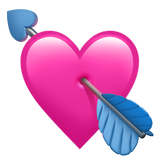 Heart with Arrow - Apple