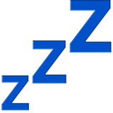 Sleeping Symbol - Apple