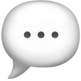 Speech Balloon - Apple