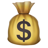 Money Bag - Apple