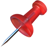 Pushpin - Apple