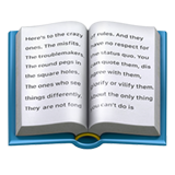 Open Book - Apple