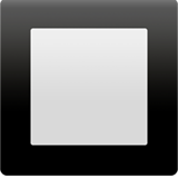 Black Square Button - Apple