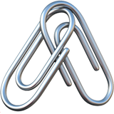 Linked Paperclips - Apple