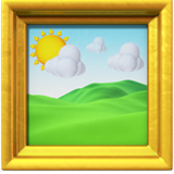 Framed Picture - Apple