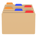 Card Index Dividers - Apple