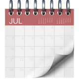 Spiral Calendar - Apple