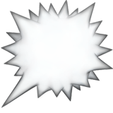 Right Anger Bubble - Apple