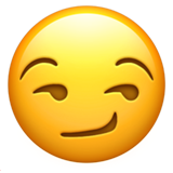 Smirking Face - Apple