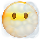 Face in Clouds - Apple