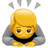 Person Bowing - Apple