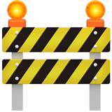Construction Barrier - Apple