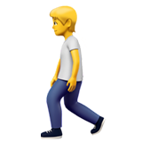 Person Walking - Apple