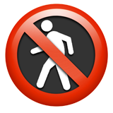 No Pedestrians - Apple