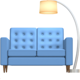 Couch and Lamp - Apple