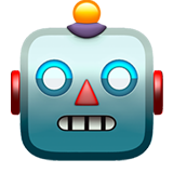 Robot Face - Apple