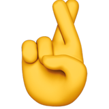 Crossed Fingers - Apple